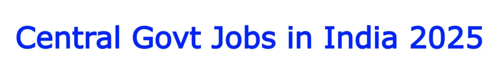Free Job Alert 2025