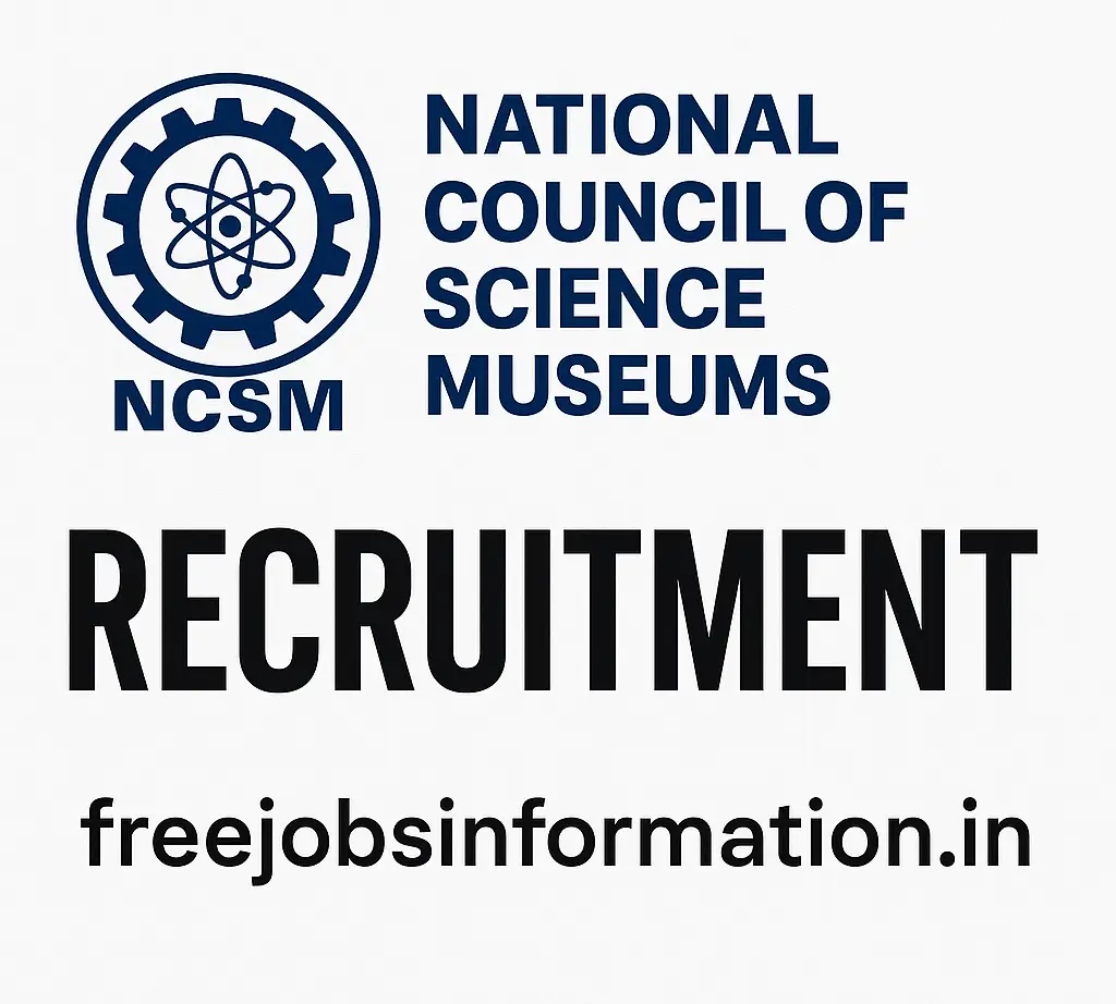 NCSM Recruitment 2025