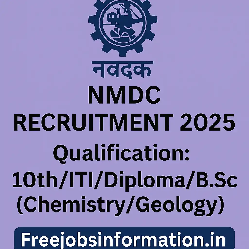 NMDC Recruitment 2025