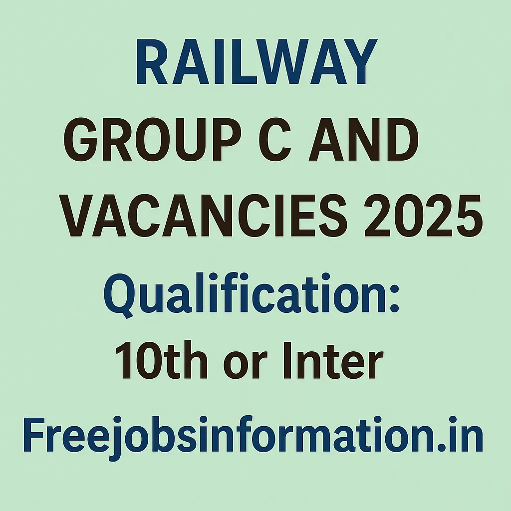 Railway Group C and D Vacancies 2025