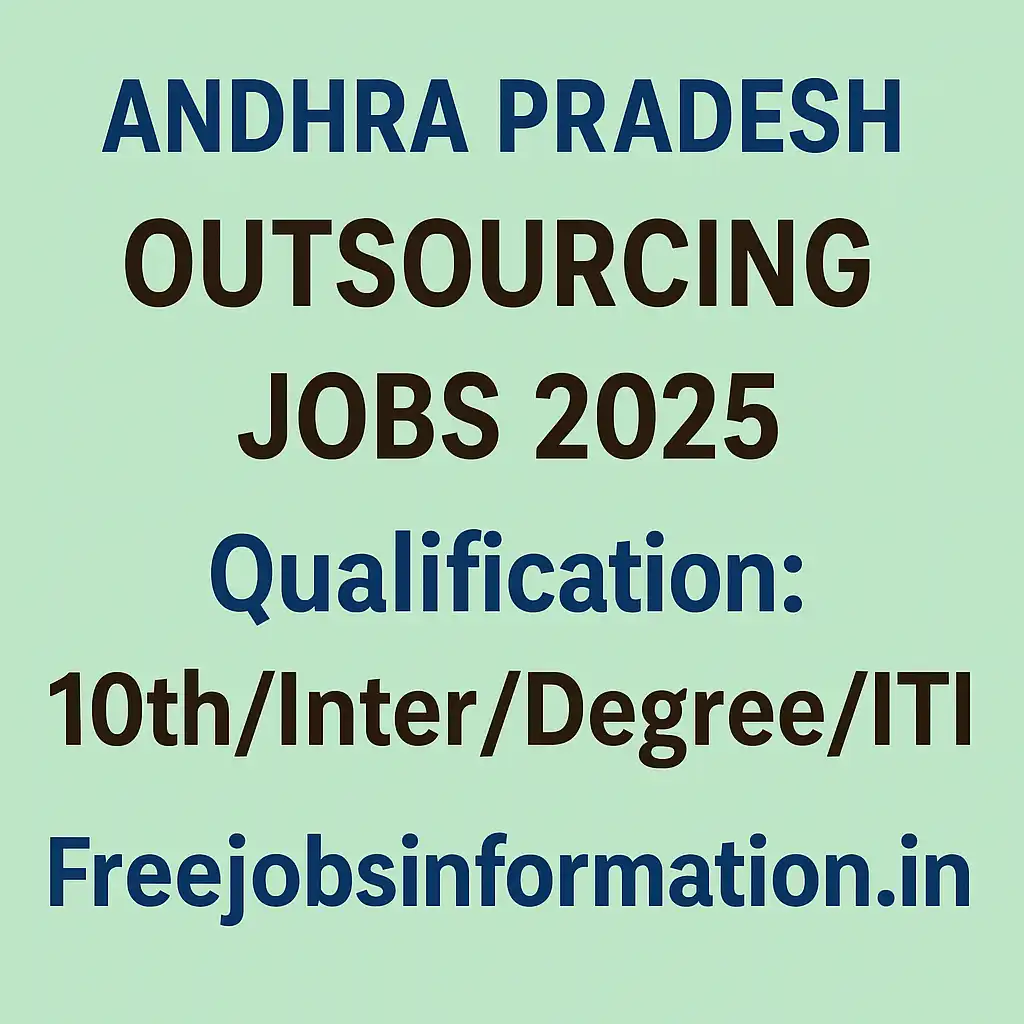 Andhra Pradesh Outsourcing Jobs 2025