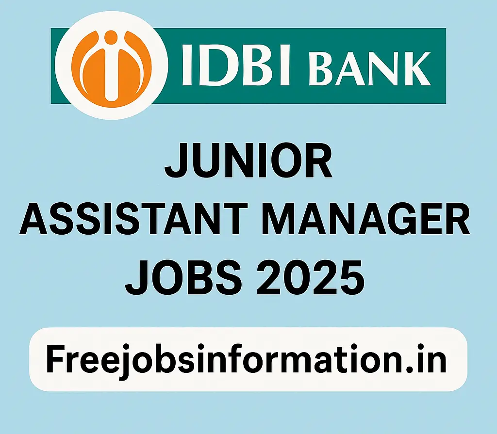 IDBI Junior Assistant Manager Jobs 2025