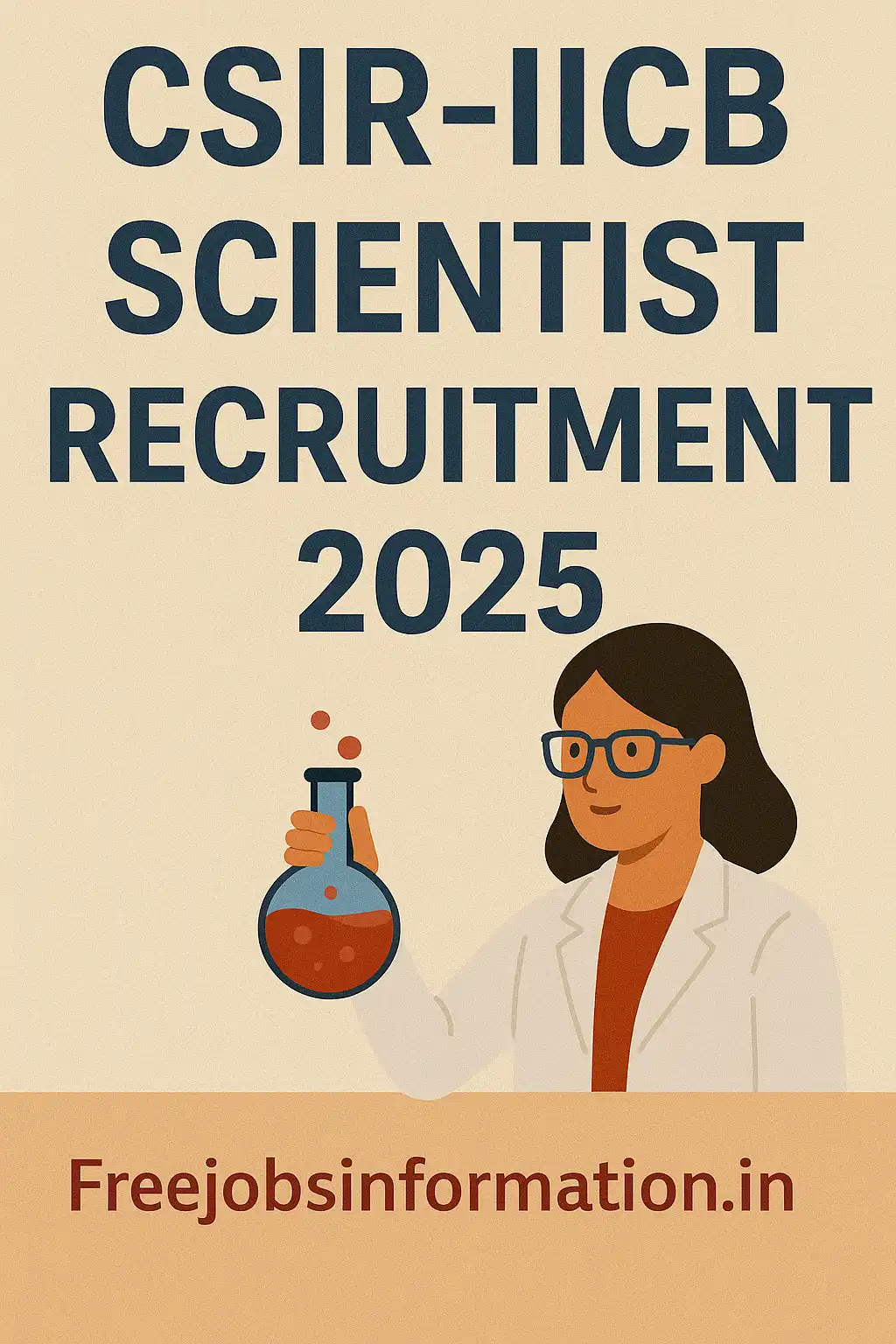CSIR-IICB Recruitment 2025 at Freejobsinformation.in