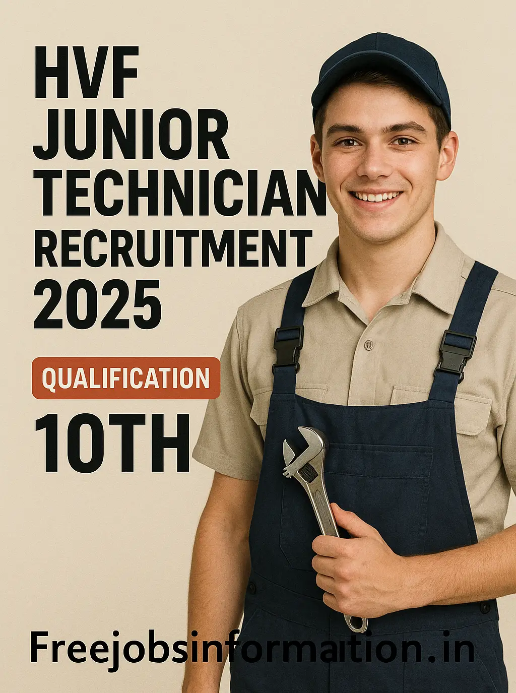 HVF Junior Technician Recruitment 2025