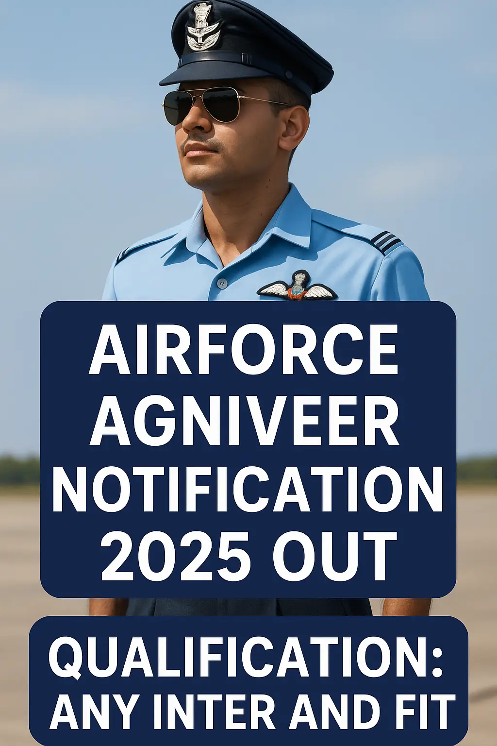 Indian Air Force Agniveervayu Recruitment 2025 Banner