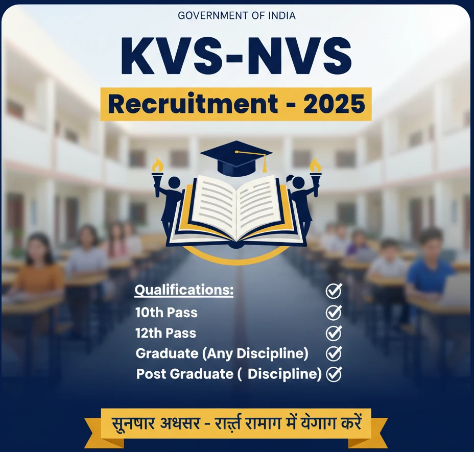 KVS NVS Recruitment 2025