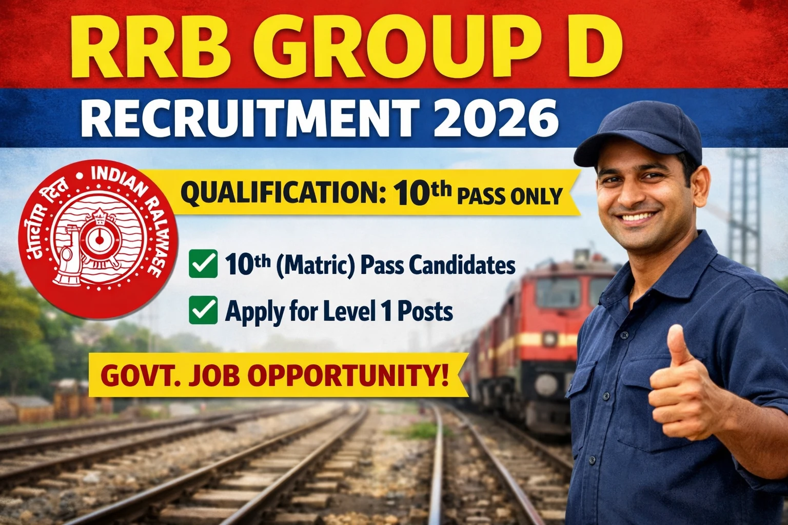 RRB Group D Recruitment 2026
