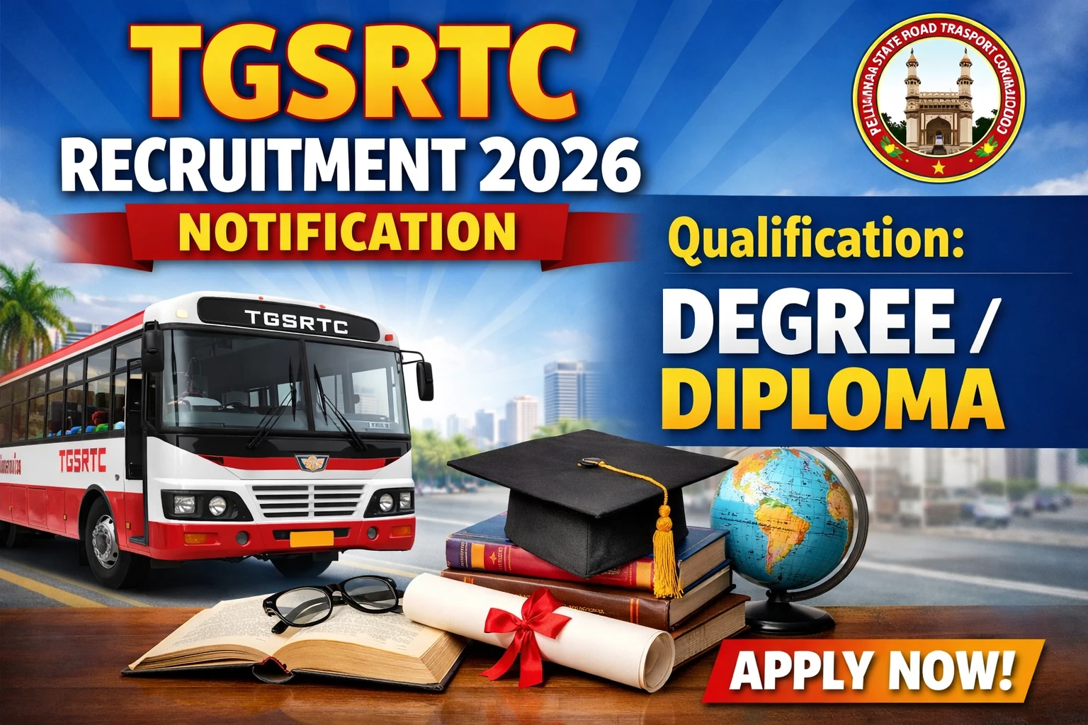 TGSRTC Recruitment 2026 Notification