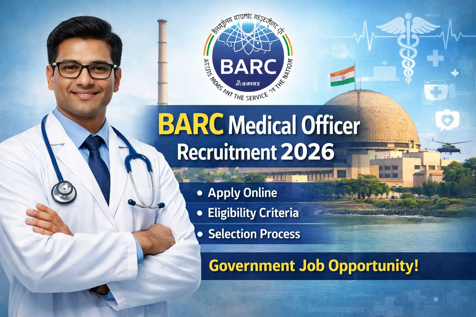 BARC Medical Officer Recruitment 2026