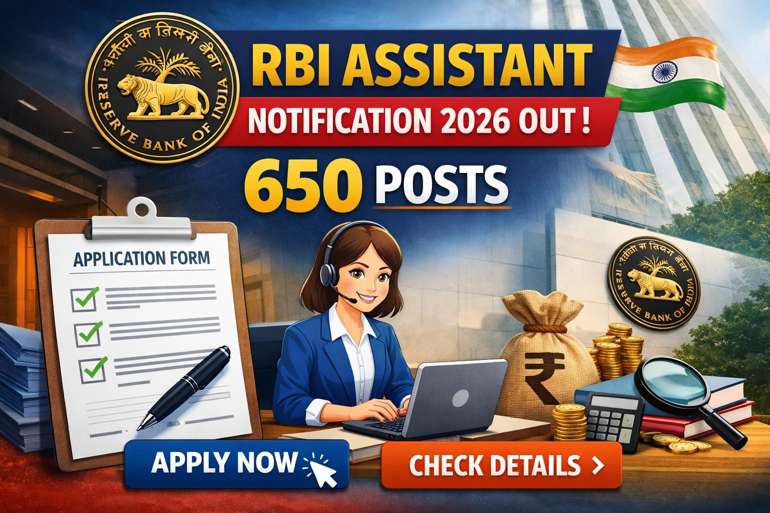 RBI Assistant Notification 2026