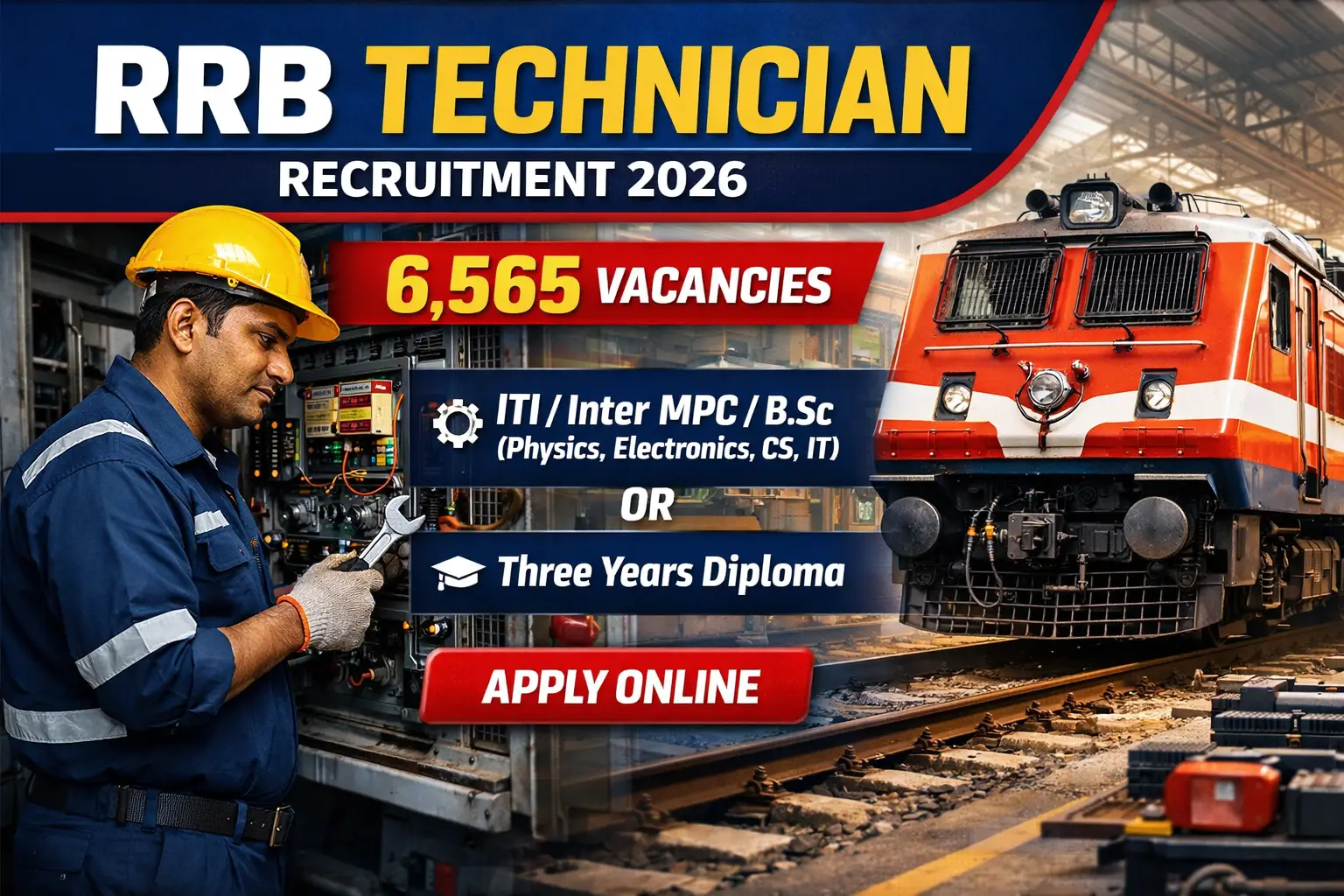 RRB Technician Recruitment 2026