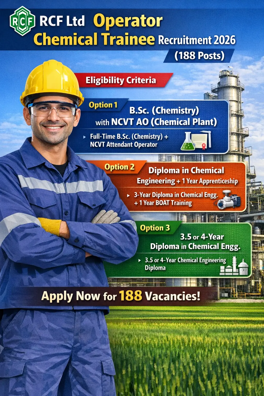 RCF Ltd Recruitment 2026