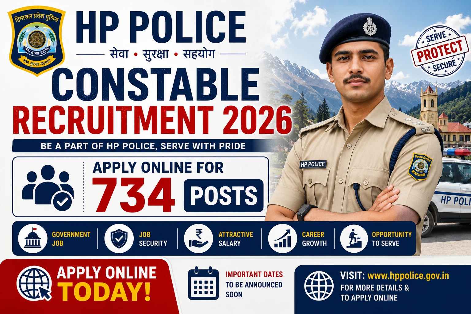 HP Police Constable Recruitment 2026