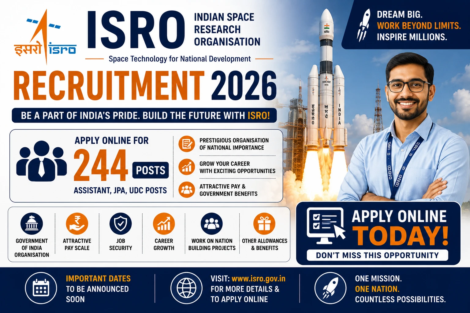ISRO Recruitment 2026 Notification Details