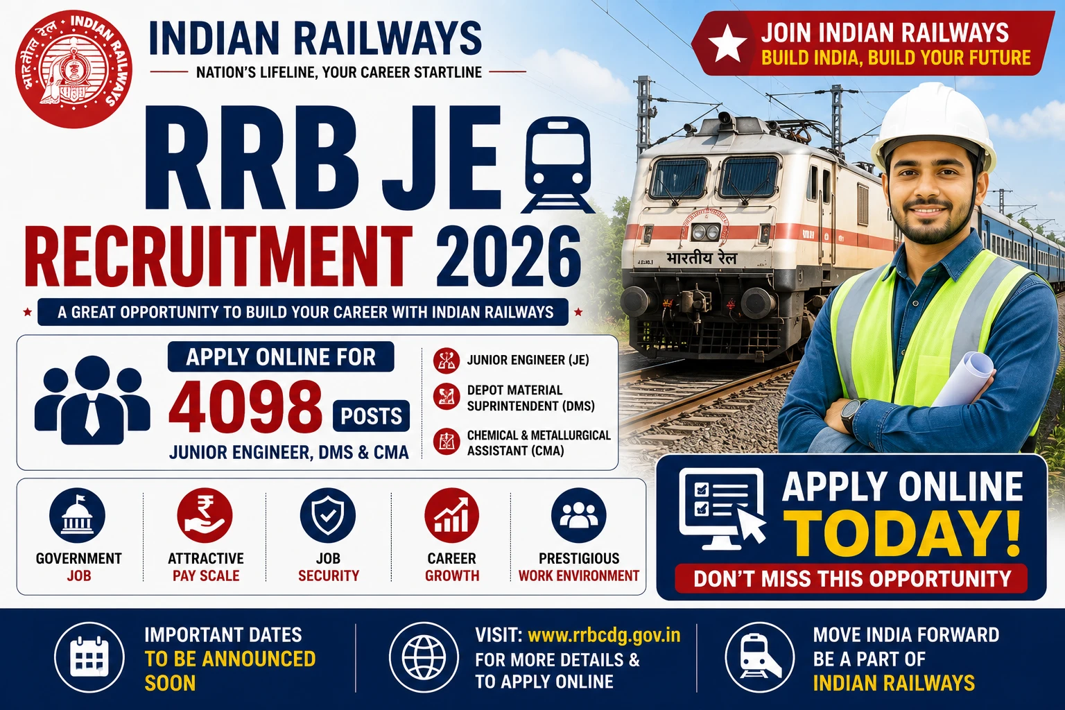 RRB JE Recruitment 2026 Notification Details